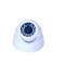 Camera de surveillance PL-50W Dome CCTV blanche IR 24 LED - Couleur 420TVL plastique