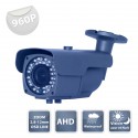 AHD camera WZ-950 AHD  black IR 36 LED IR CUT - 960P metal - Waterproof