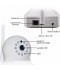 Indoor PTZ Wireless wifi IP Camera PTZ16- 720P WIFI - angle rotary control: 90 °, 355 °.    