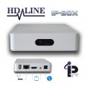 HD-LINE IP-Box Décodeur chaines IPTV HD Ethernet LAN - Compatible WiFi + Abonnement 24 mois