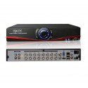 HD-LINE Enregistreur DVR 16 sorties Hybride  AHD et IP - Vidéosurveillance caméras AHD 960P et IP 1080P