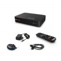WETEK OpenElec Mini Box IPTV Receiver Schwarz mit DVB-S/S2 Tuner W-LAN