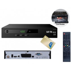 SAT-TN 7000 HD SD Satelliten Receiver mit Scart und HDMI Anschluss + IT Karte