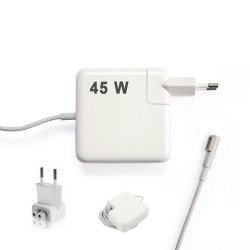 45W 14.5V 3.1A Chargeur Fiche L Magsafe 1 pour Apple MacBook 13" 15" Alimentation compatible pour nombreux modèles