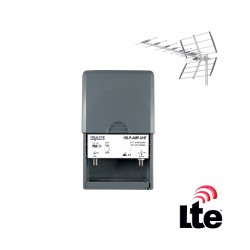HD-LINE Vorverstärker für Mast UHF Terrestrisch TNT Gain 38dB