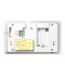 Clavier pour alarme sans fil 433MHz tactile + 2 cartes RFID - Accessoire pour système d'alarme Wireless
