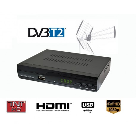 STROM 504 TNT DVB-T2  Full HD 1080P Receiver TV HDTV Box Terrestrial