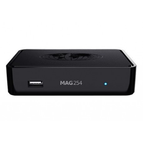 MAG 254w2 mit WLAN (WiFi) integriert 600Mbps  IPTV Multimedia Set Top Box
