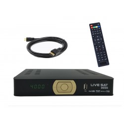 HD Sat Receiver LIVE SAT 3000  FTA  2X USB  Kompatibel Wifi IPTV Xtream