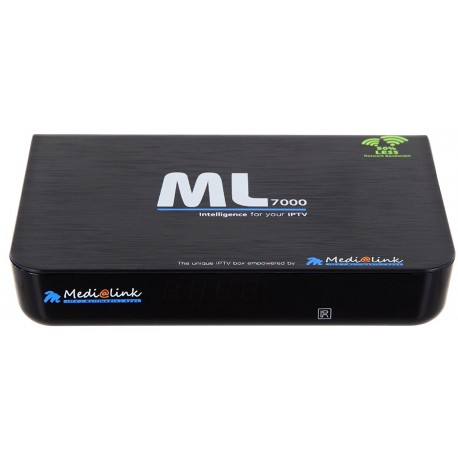 Media Link ml 7000 IPTV Décodeur Box Lecteur multimédia Internet TV IP Récepteur