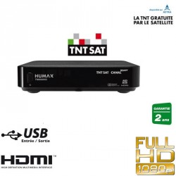 HUMAX TN8000HD + 1 TELECOMMANDE + CARTE TNTSAT