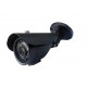 Camera de surveillance WP-500B AHD noire IR 24 LED IR CUT - Couleur 720P métal