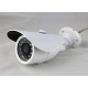 Camera de surveillance WP-500W CCTV blanche IR 24 LED IR CUT - Couleur 700TVL métal