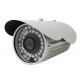 Camera de surveillance WP-900W CCTV blanche IR 42 LED IR CUT - Couleur 1200TVL métal - Compatible 960H