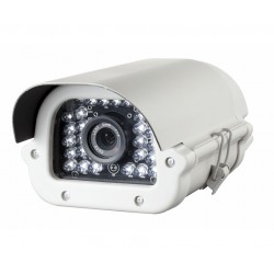 Camera de surveillance BX-1150W CCTV blanche IR 30 LED Vari Focus - Couleur 700TVL avec OSD - Métal - Compatible 960H