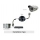 Farb Überwachungskamera Set DVR  8HQ  + 8 Kameras WP-900W + 8x 20m Kabel BNC + 1 Adapter 8in1 + 1 Netzteil 5A