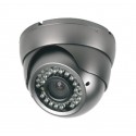Dome CCTV Farb Überwachungskamera Indoor Outdoor 650TVL 36 LED Nacht IR 2,8-12mm Vario Objektiv