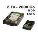 Disque dur interne SATA 2 To 64 Mo Cache 3.5" - PC, Enregistrement  Videosurveillance