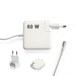 60W 16.5V 3.65A Chargeur pour Apple Fiche L Magsafe 1 pour MacBook 13" 15" Alimentation compatible pour nombreux modèles