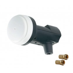 LNB SINGLE SCORPION X13S - 1 Sortie 40mm Gain 60 dB Bruit 0.1 dB